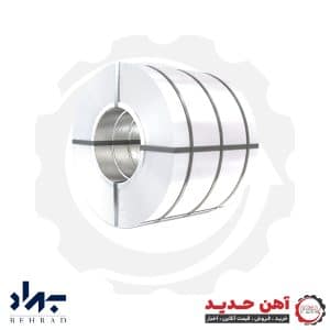 ورق رنگی سفید 0.48 عرض 1250 فولاد بهراد