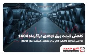بنر مقاله کاهش قیمت ورق فولادی در آذرماه 1404